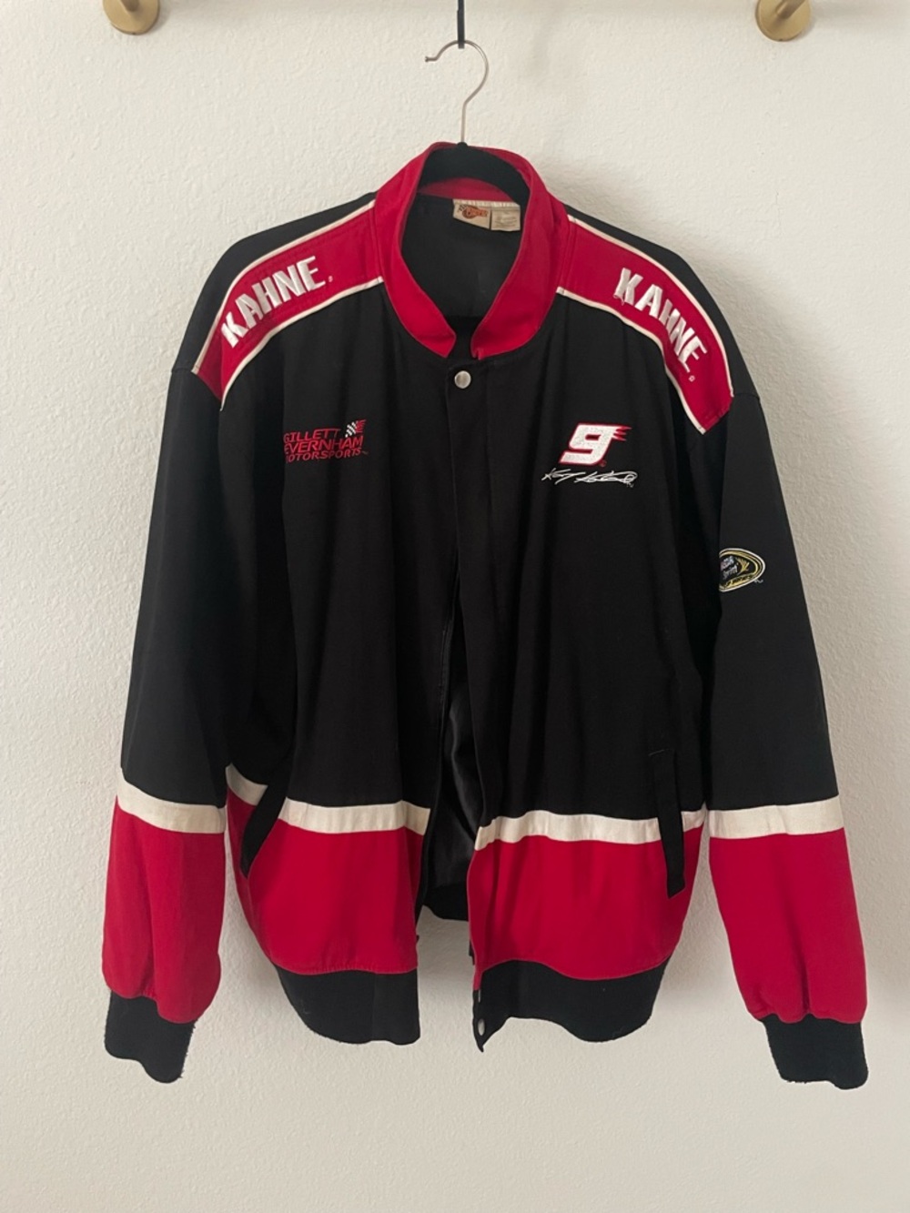 VINTAGE 2008 KASEY KAHNE #9 BUDWEISER RACING JACKET
